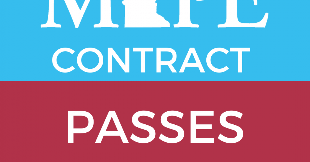 MAPE and other labor contracts pass the Senate Minnesota Association