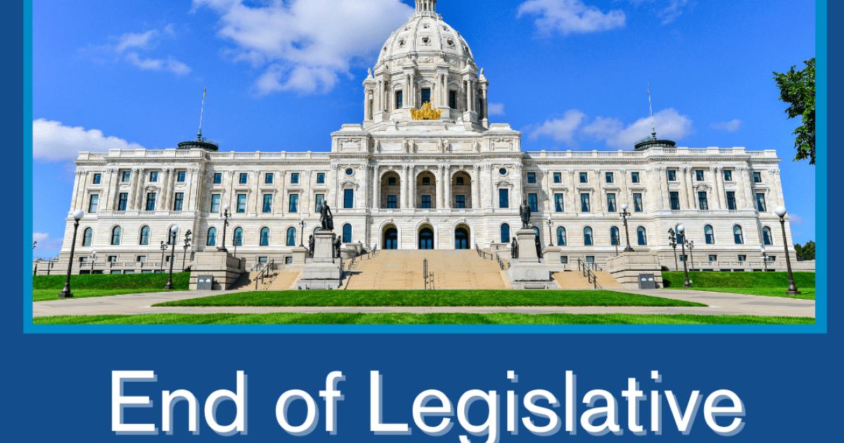 End of 2024 Legislative Session Report Minnesota Association of