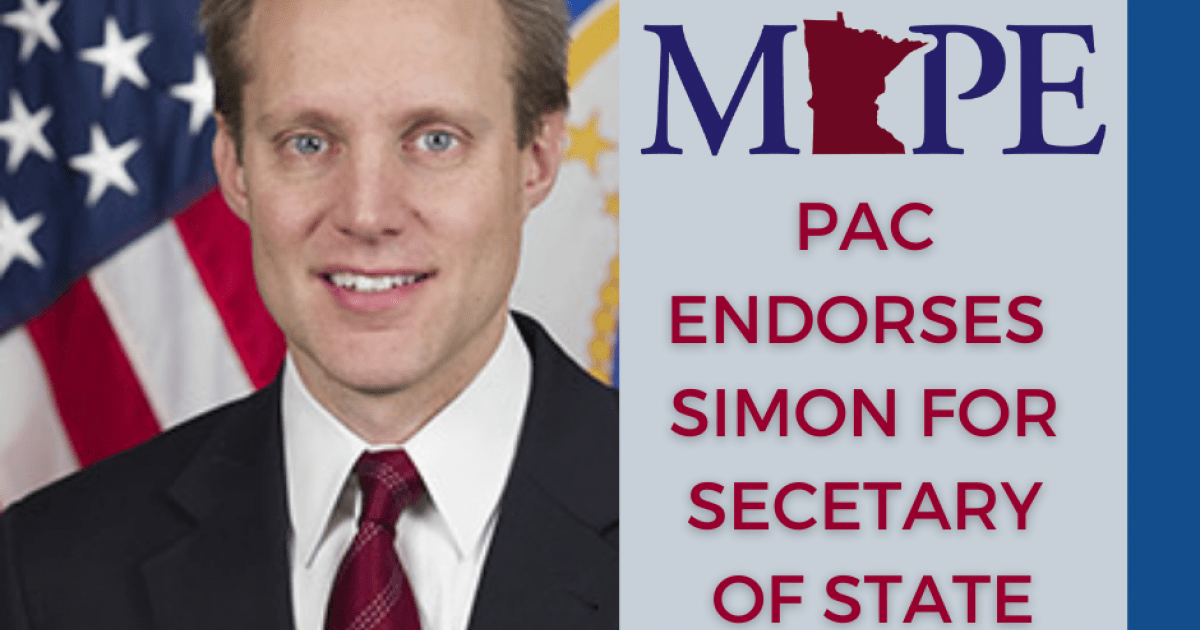MAPE Endorses Steve Simon for Secretary of State Minnesota